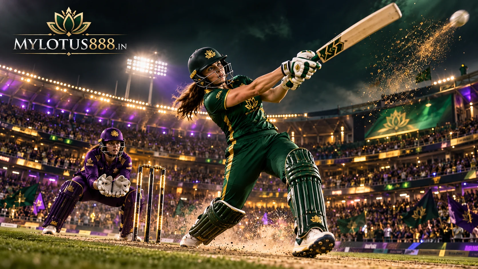 VSG cricket analysis Big Bash stadium night match premium HD visual